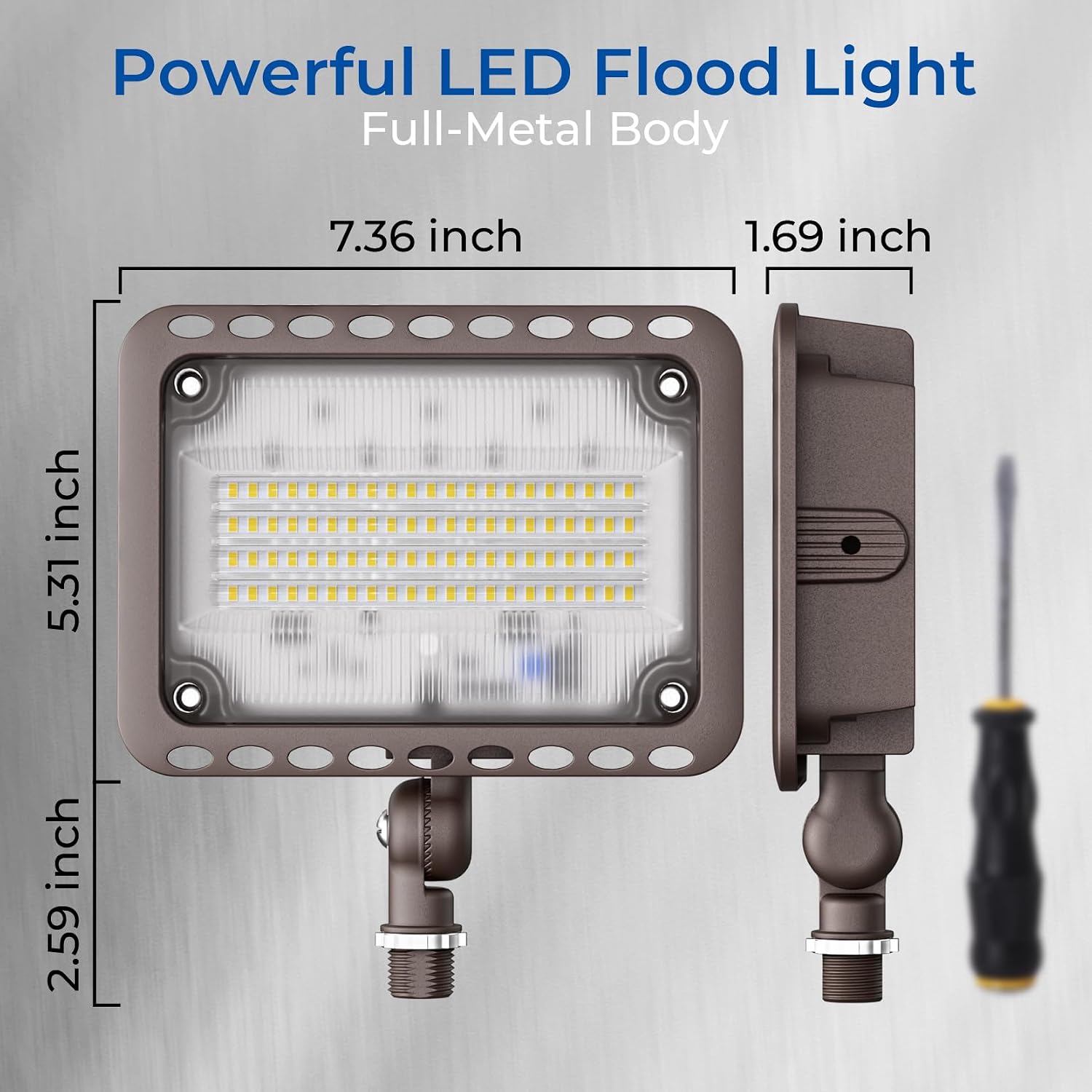 65W IP65 LED Flood Lights 4 Pack