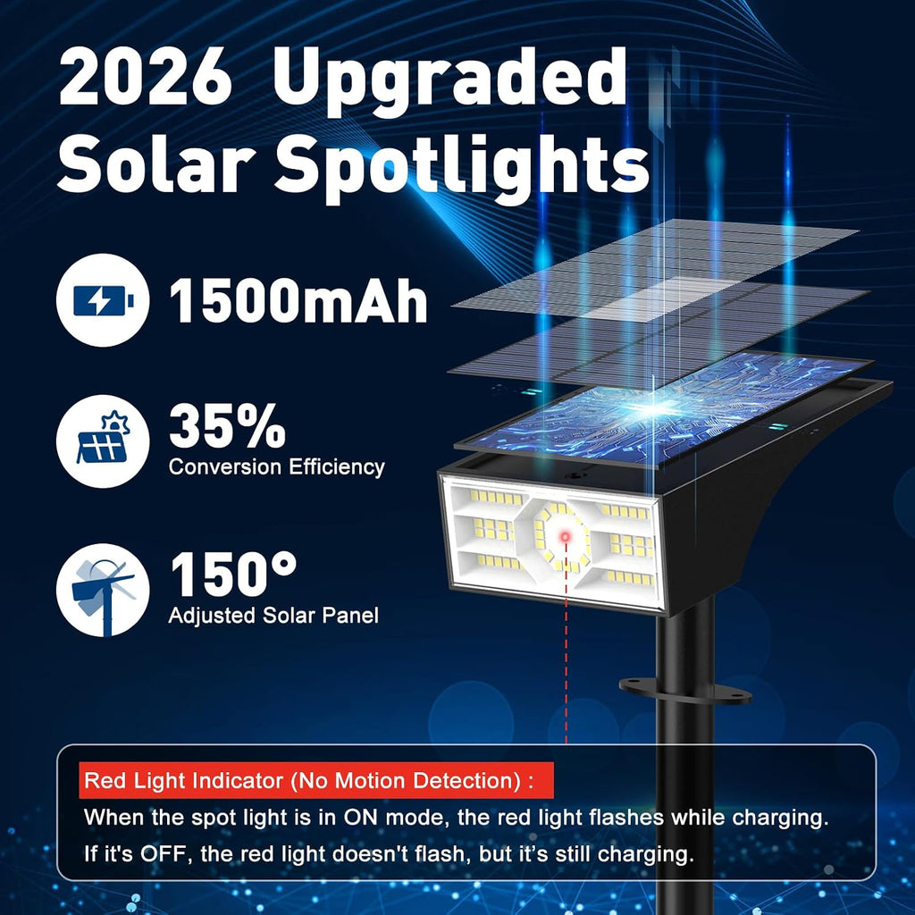 56-LED Solar Spotlights (10-Pack)