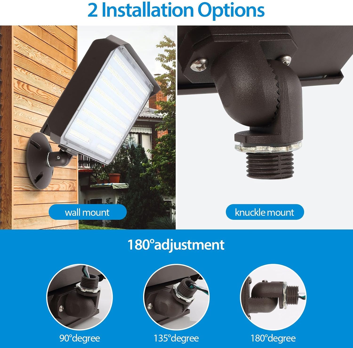150W IP65 LED Outdoor Flood Light 1 Pack