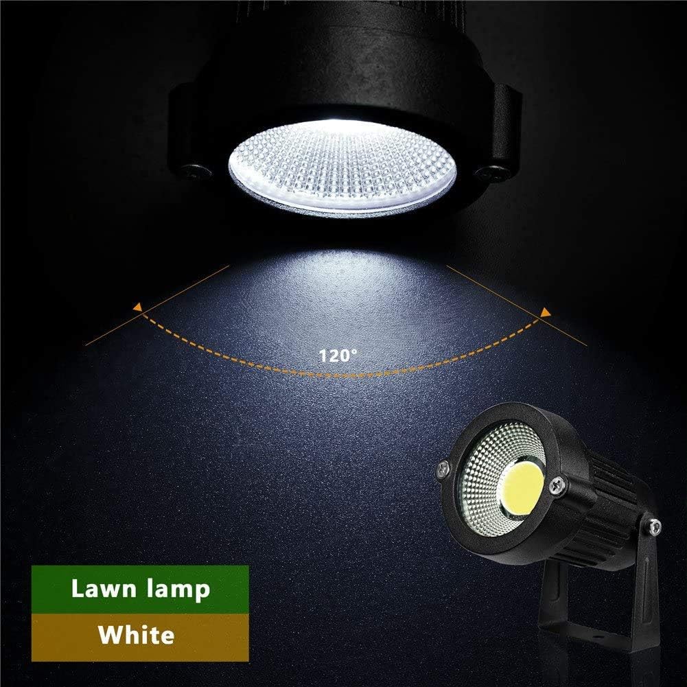 5W Plug-in Garden Spotlights Pack of 4