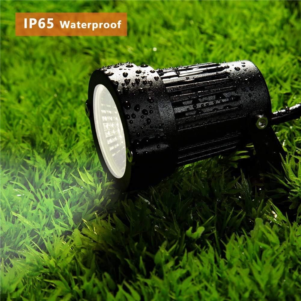 5W Plug-in Garden Spotlights Pack of 4