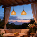 Remote Battery Outdoor Pendant 2 Pack