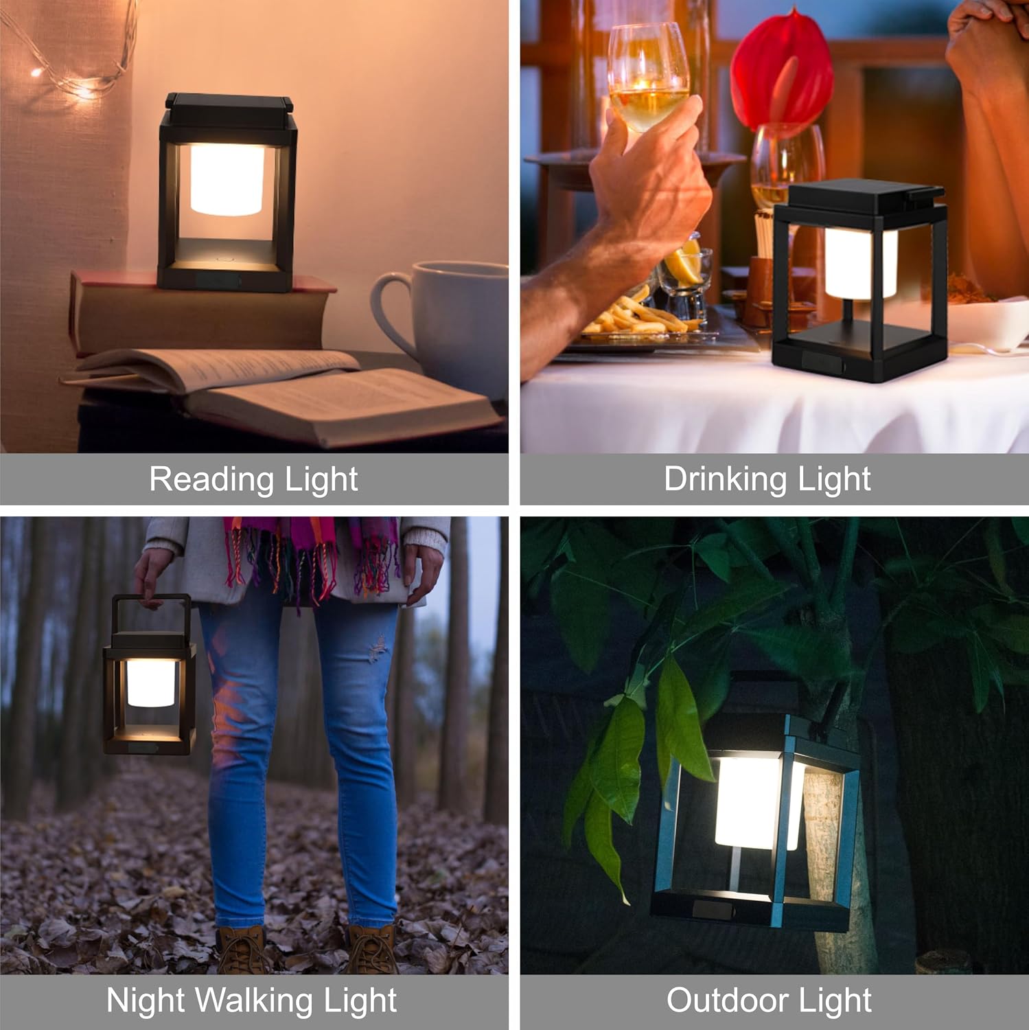 Touch Control Rechargeable Solar Lamp