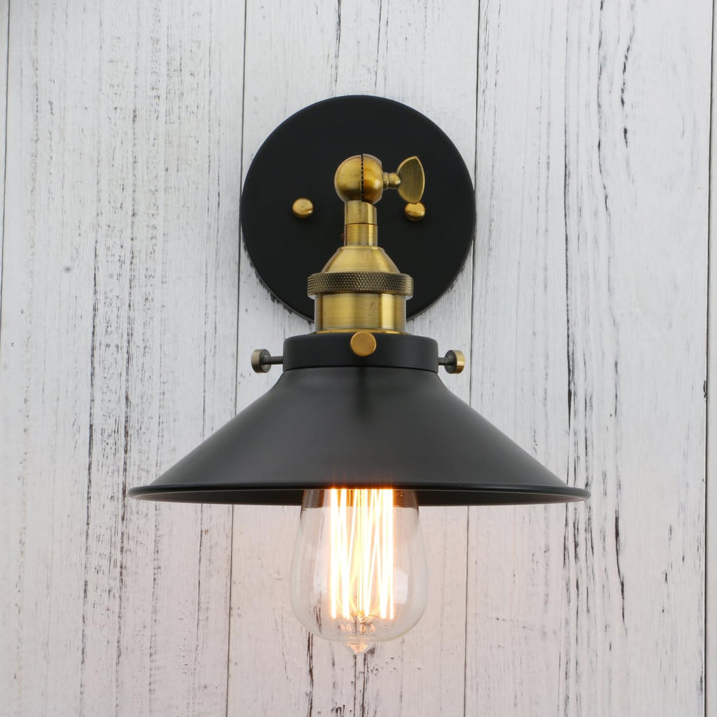 Adjustable Antique Black Wall Sconce