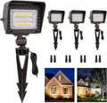 12V Adjustable CCT Landscape Flood Lights 4 Pack