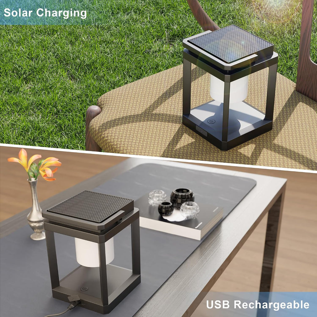 3 Brightness Solar Outdoor Table Lamp